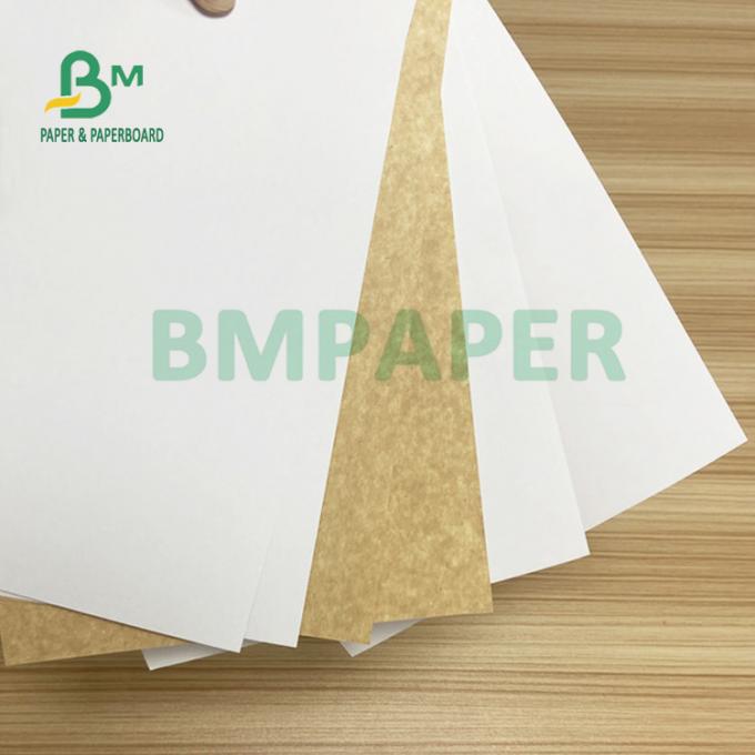 глина 270gsm покрыла доску бумаги задней части CCKB Крафт для Takeout BoxesTear устойчивого