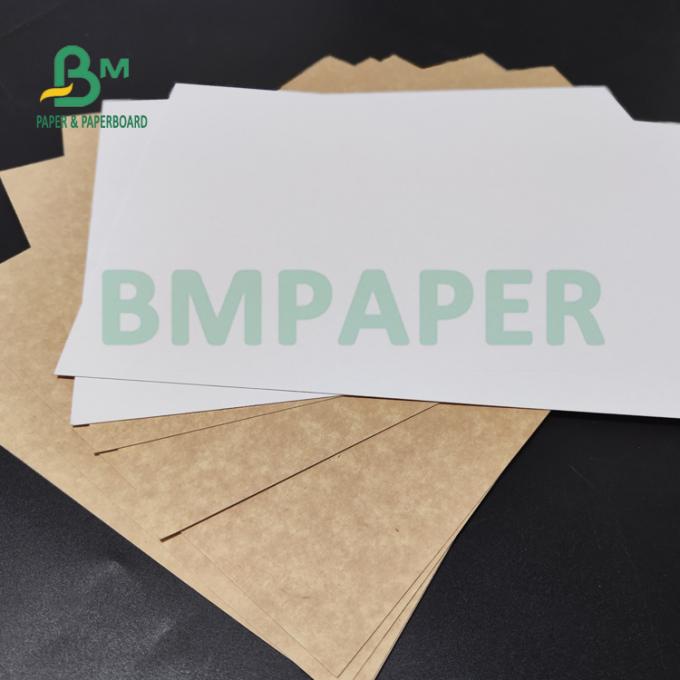 250gsm 300gsm C1S Крафт Back Coated Duplex Board For Salad Box Food Safe
