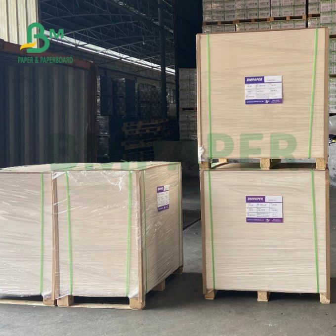 250gsm 300gsm C1S Крафт Back Coated Duplex Board For Salad Box Food Safe