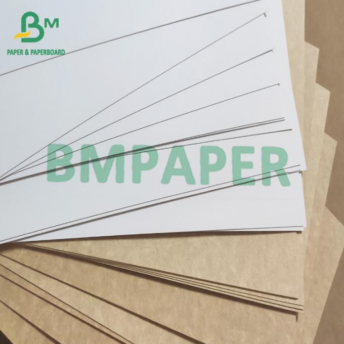 Задняя часть бумажное 325gsm Крафт доски складывая коробки еды белая покрытая