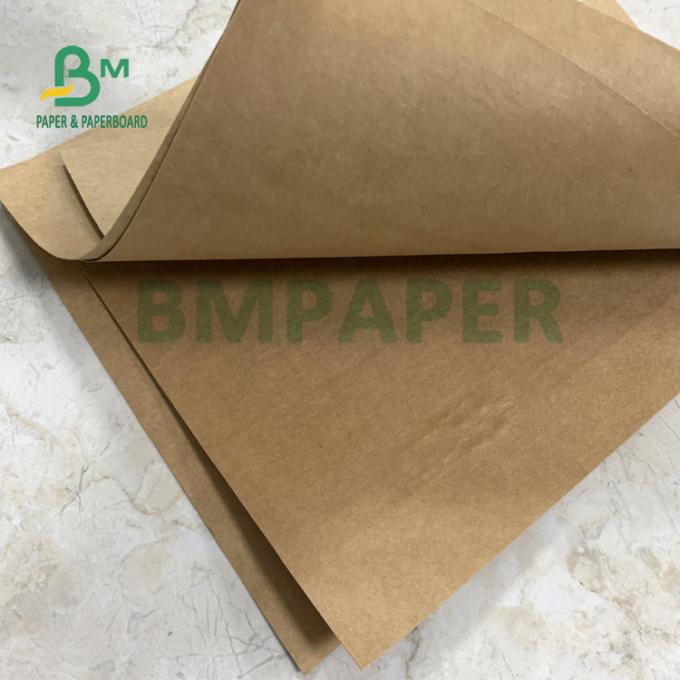 древесина девственницы 300gsm темная Брауна Крафт бумажная Rolls Не-срывая