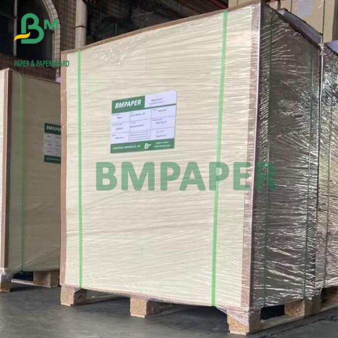 Бумага вещество-поглотителя доски 600um 800um каботажного судна Uncoated белая для циновок пива