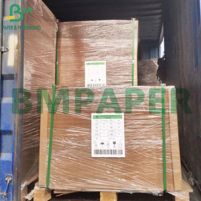 бумага естественное Brwon 80lb эко- дружелюбная упаковывая Kraft создавая программу-оболочку бумага ремесла (1)