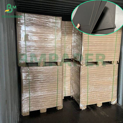 2 мм 2,5 мм жесткий глубокий черный премиум картон для коробок 28 x 22 дюйма