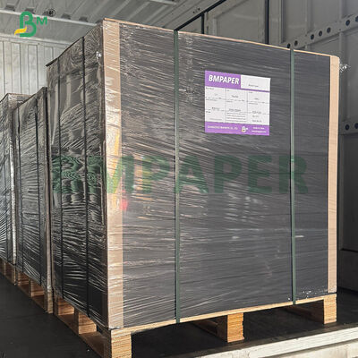 280г 300г Девичье дерево Блестящий черный картон для ручной работы