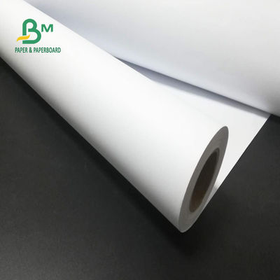 24&quot; x 150ft 92 крен 2&quot; скрепления бумаги прокладчика яркости 20lb CAD без покрытия ядр