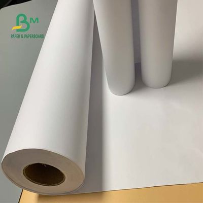 Яркость 92 крен высокосортной бумаги 24" x 300ft 20lb CAD без покрытия белый