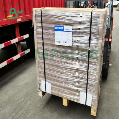 Покрывая прокатанный белый картон покрывает 72 x 102cm 1mm 2mm 3mm для подарочной коробки