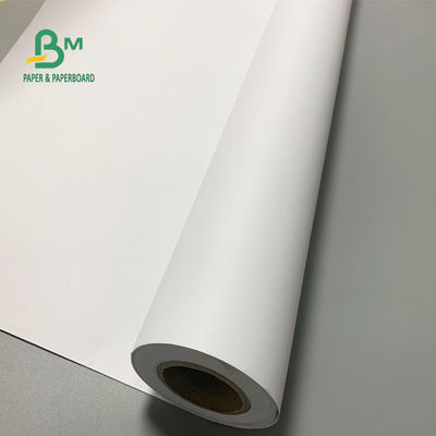36&quot; x 500ft 92 крен 3&quot; скрепления бумаги прокладчика яркости 20lb CAD без покрытия ядр