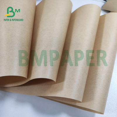 Девственница пульпирует упаковочную бумагу Rolls 1250mm 50gsm 70gsm Брауна Крафт