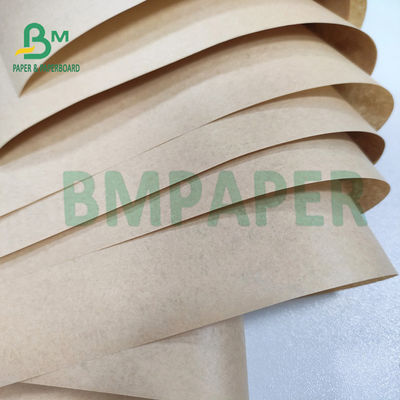 Девственница пульпирует упаковочную бумагу Rolls 1250mm 50gsm 70gsm Брауна Крафт
