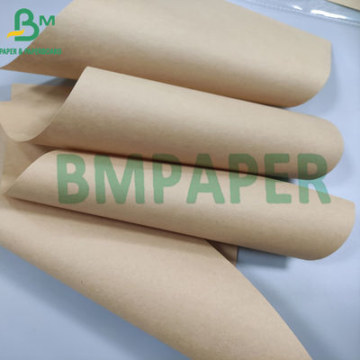 Девственница пульпирует упаковочную бумагу Rolls 1250mm 50gsm 70gsm Брауна Крафт