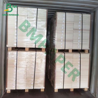 белая без покрытия бумажная доска 390gsm на циновка 624 x 860mm пива каботажных судн напитка