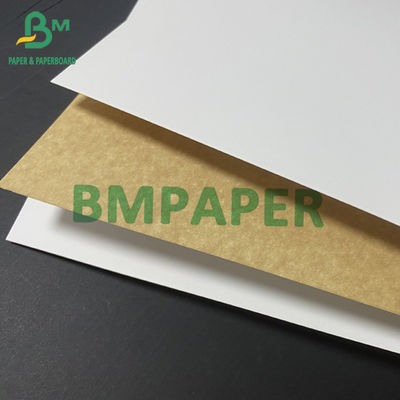 Картон задней части 16PTS 20PTS одного бортовой белый Крафт на коробки 90 x 125cm