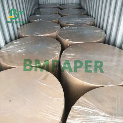 Recyclable доска вкладыша Крафт, крен гофрированной бумаги для коробки 80gsm 90gsm 110gsm