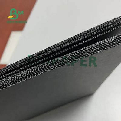 Чернота гофрирует лист картона e каннелюру на упаковка 502mm x 693mm коробки
