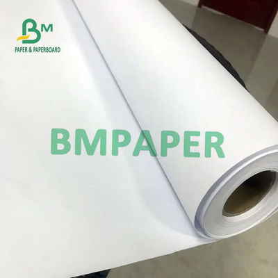 Белая бумага прокладчика CAD крена высокосортной бумаги 20LB с 24&quot; 30&quot; 36&quot; × 50 Yds