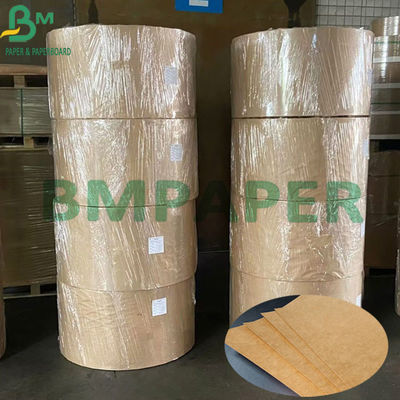 бортовое качество еды Браун Крафт Papel покрытия PE 140g + 15g одно для упаковки еды