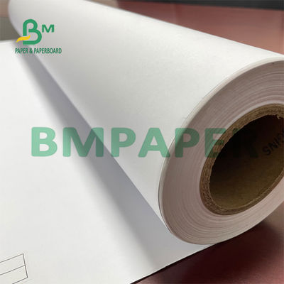 белое прокладчика 80g 914x50m Papel струйное для крена бумаги фотокопии