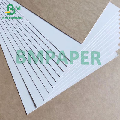 Задняя часть бумажное 325gsm Крафт доски складывая коробки еды белая покрытая