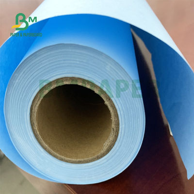24&quot; x 150ft 2&quot; бумага прокладчика ядра голубая проектируя для дизайна 20lb