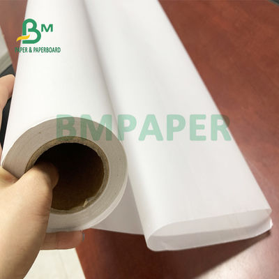48gsm бумага отметки прокладчика 36&quot; x 100m CAD для индустрии плоской и ровной