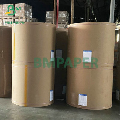 Бумага Браун поставки 70gsm 75gsm Semi раздвижная Крафт BM для пакуя цемента