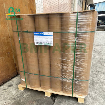 древесина девственницы 300gsm темная Брауна Крафт бумажная Rolls Не-срывая