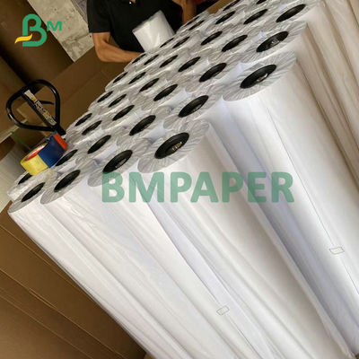 2&quot; крен 24&quot; x 300ft скрепления бумаги 20# CAD ядра белый струйный проектируя