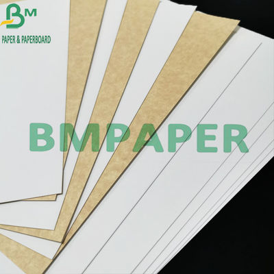 качество еды 300gsm покрыло белую бумагу Крафт с Брауном назад для пищевого контейнера