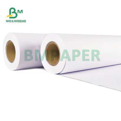 бумага прокладчика 20lb CAD Uncoated струйная на планы инженерства 24&quot; 36&quot; x 150'
