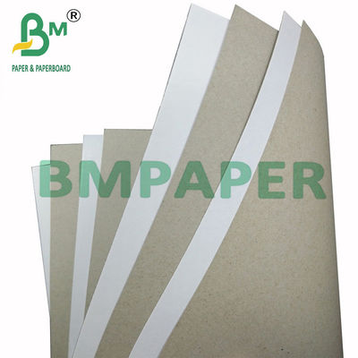 300gsm 400gsm 64x90cm одна, который встали на сторону покрытая задняя часть доски дуплекса бумажная серая для упаковки