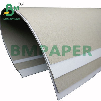 300gsm 400gsm 64x90cm одна, который встали на сторону покрытая задняя часть доски дуплекса бумажная серая для упаковки