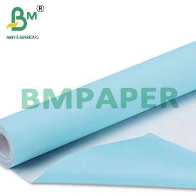 80г 24&quot; x 150ft Синяя графика бумаги с белым фонарем для инженерных чертежей