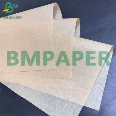 35 гр. Односторонний глянцевый MG Золото-коричневый Рыбчатый Kraft Paper Roll Для упаковки