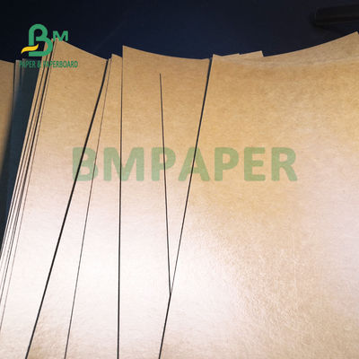 Водонепроницаемая 250 гм + 15 гм PE покрытый Kraft Paper Roll для одноразовых чашек 770 мм