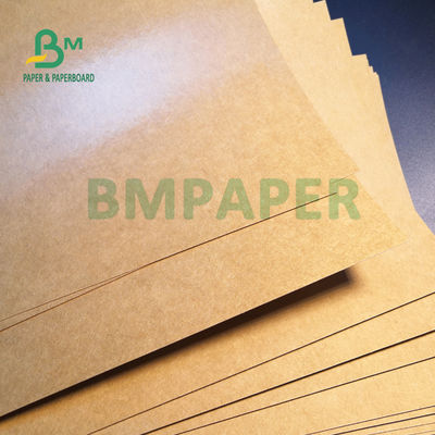 Водонепроницаемая 250 гм + 15 гм PE покрытый Kraft Paper Roll для одноразовых чашек 770 мм