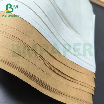 25 - 50 кг Цементная упаковка Kraft Paper Brown White Extensible Bags Paper