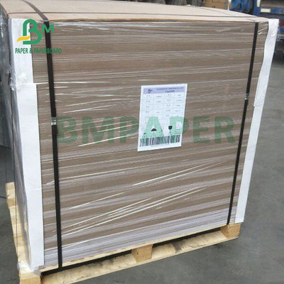 900 г 1200 г Покрытая дуплексная доска Бело-серяя 31,5 &quot;х 41,5&quot; твердость