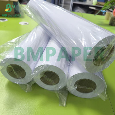 24 X 150 CAD бумажные рулоны, 20 фунтов бумаги &quot;Core CAD Ink Jet Printing