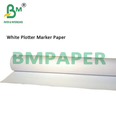 45gsm Width 1.62m Plain White Plotter Marker Paper Для производства одежды