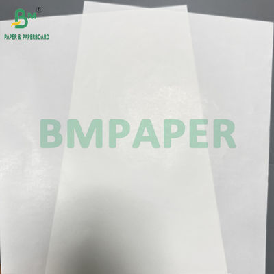 Односторонний глянцевый 62 65 GSM Белый влажный - прочный бумажный рулон для изготовления этикеток