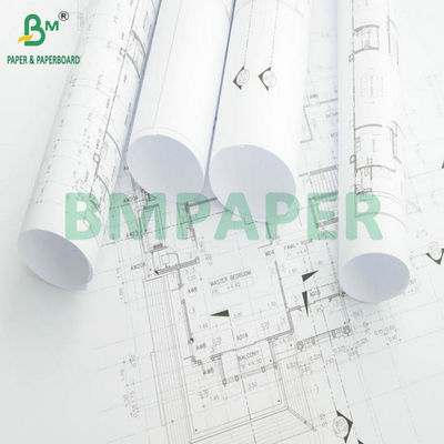24' x 300ft 2' Core Inkjet Paper Bond Roll для печати План оформления