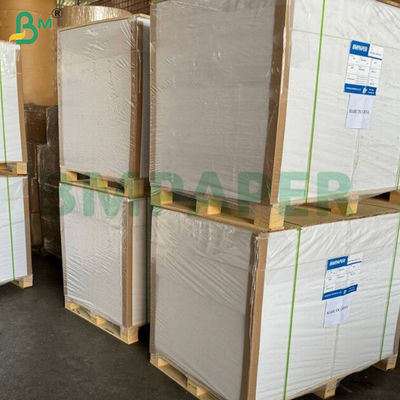 270g + 15g PE Бумага для чашек с одной стороной покрытая девственной деревянной целлюлозой 70 * 100 см