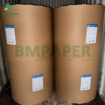 Kraft Board 320g + 20g PE натуральная коричневая бумага для пищевых чашек 32&quot; катушки 3&quot; ядро 32 1 метр внешний диаметр