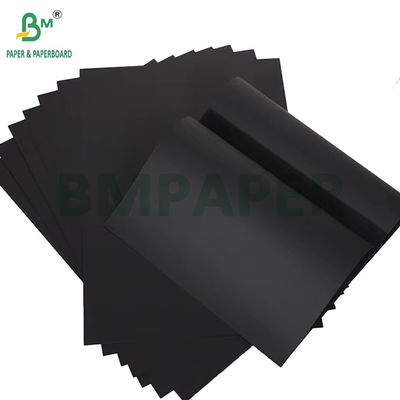 400GSM Черная бумага для фотоальбома 700 X 1000 мм Хорошая прочность девственная целлюлоза