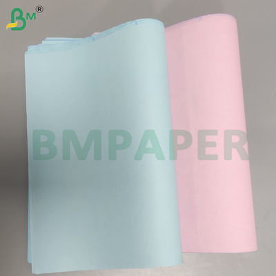 8.5 * 11 дюймов Черно / Синее изображение CB Carbonless Копировать бумаги рулоны