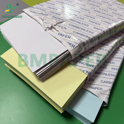 75 gr 78 gr Углеродная бумага CF Желтая CFB Синяя буквы Размер 216x279 мм Изображение Черное