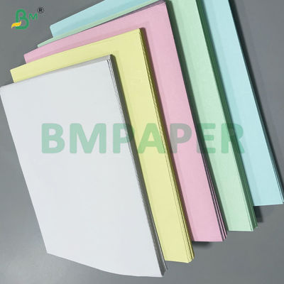 8 1/2 X 11 NCR Carbonless Paper 15lb 20lb CF Canary CB Белый для цифровой печати