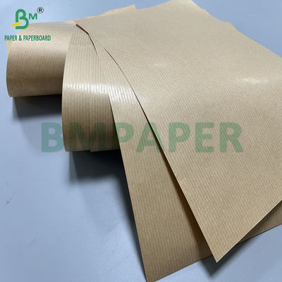 60 грамм 30 дюймов ширина 1 сторона MG Чистая коричневая ребра Kraft Paper для упаковки